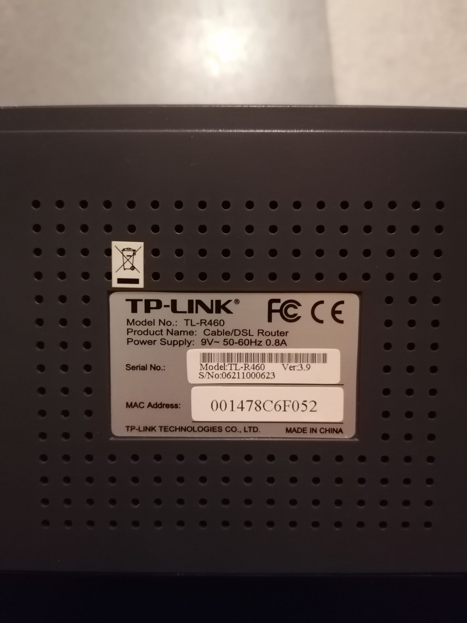 Кабелен рутер Tp-link* TL-R460