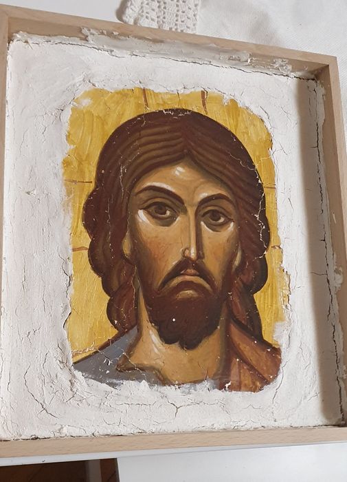 Fresca, icoana cu mantuitorul Isus Hristos