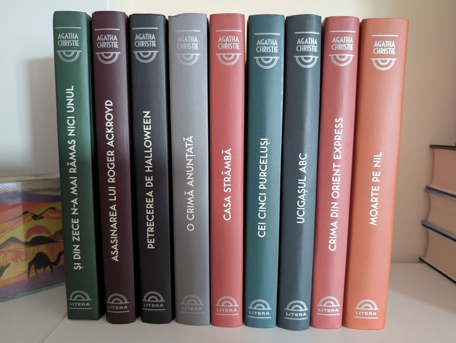 Nouă volume din colecția de Agatha Christie de la Litera