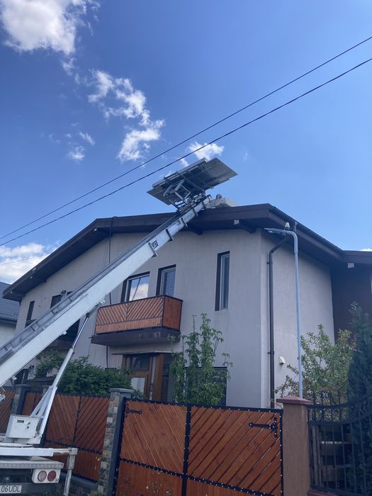 lift materiale lift exterior mobila fotovoltaice pana la etajul 10