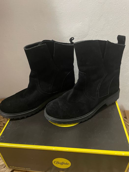 Ghete piele naturală Buffalo