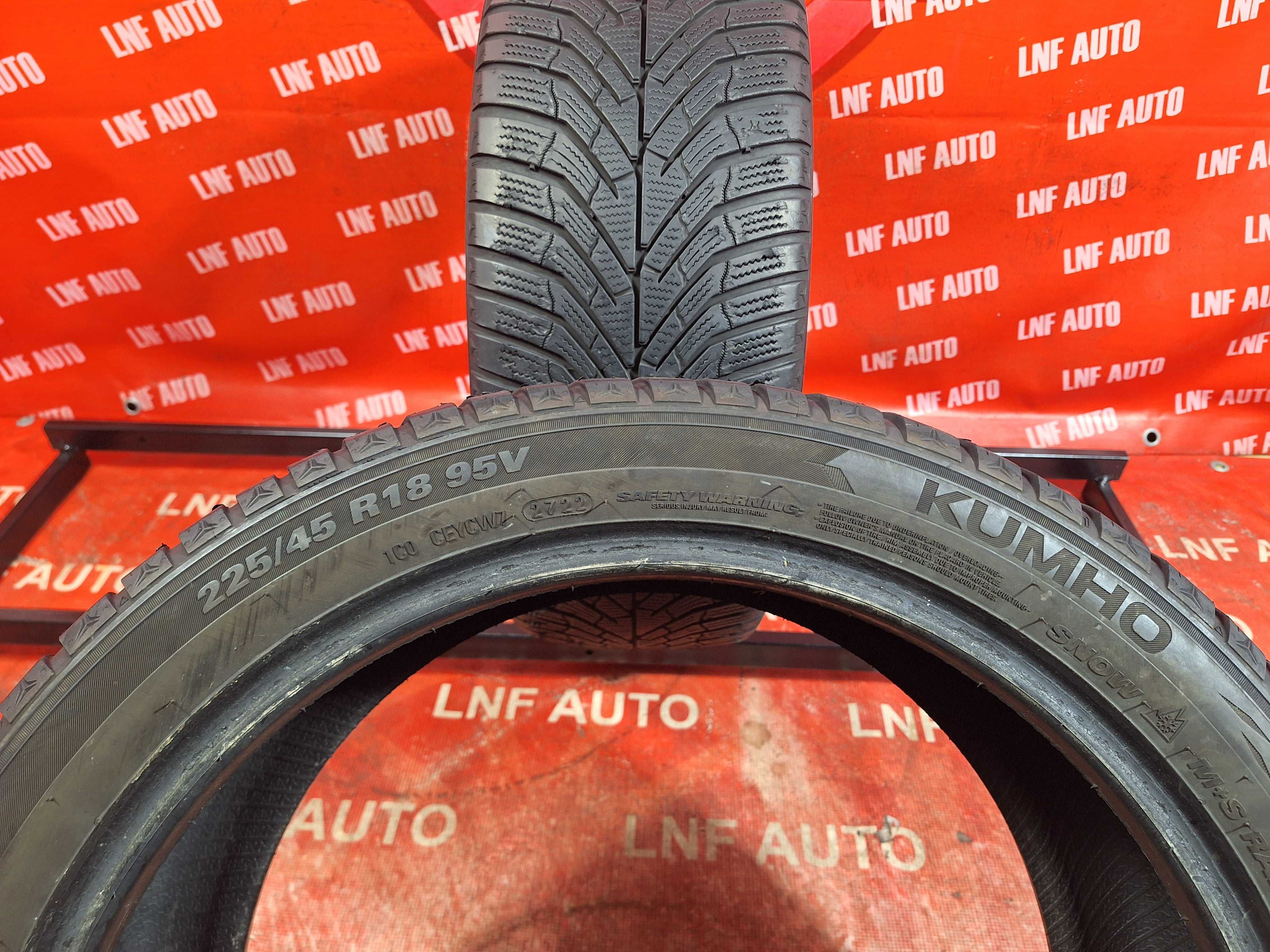 Anvelope de IARNA - 225/45/18 - KUMHO - 6.6 MM - DOT 2022 !