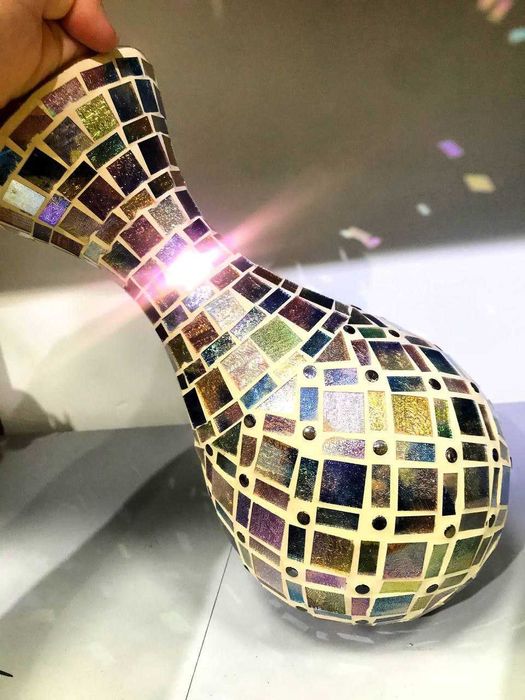 Ваза 30см Мозаика - Лучшая Украшения для Дома!