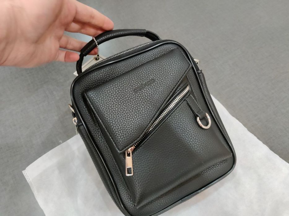 Мужская сумка барсетка кожаная - Derimod