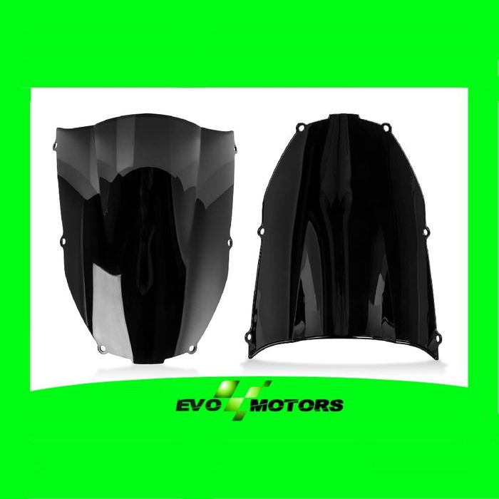 PARBRIZ Fumuriu Kawasaki ZX6R 2000-2002 ZZR600 05-09 NegruPB026