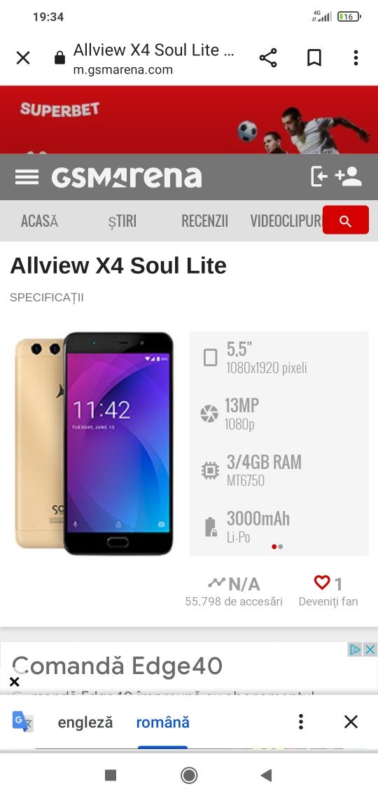 Allview X4 Soul Lite