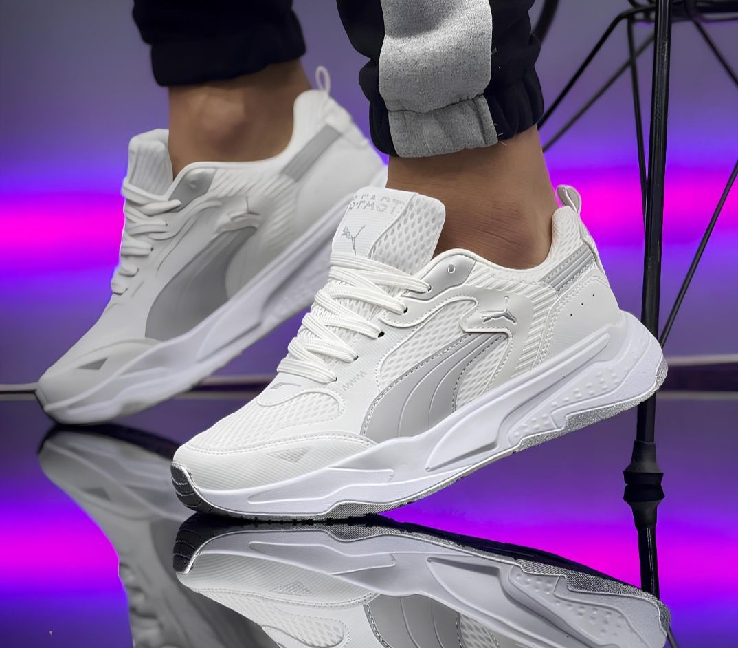 Puma Fast бели мъжки маратонки