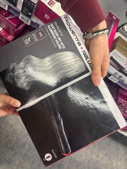 Perie rotativa de par ROWENTA- Karl Lagerfeld noua