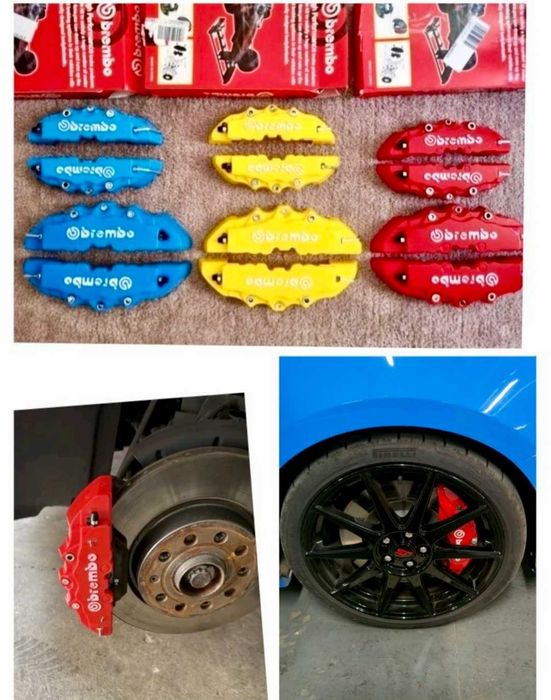 Set 4 capace etrieri Tuning sport, look agresiv universal