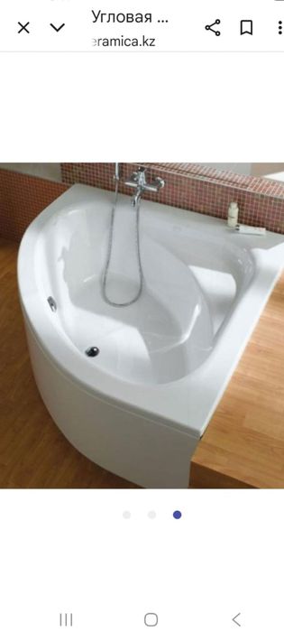 Ванна новая VITRA 150х150 см