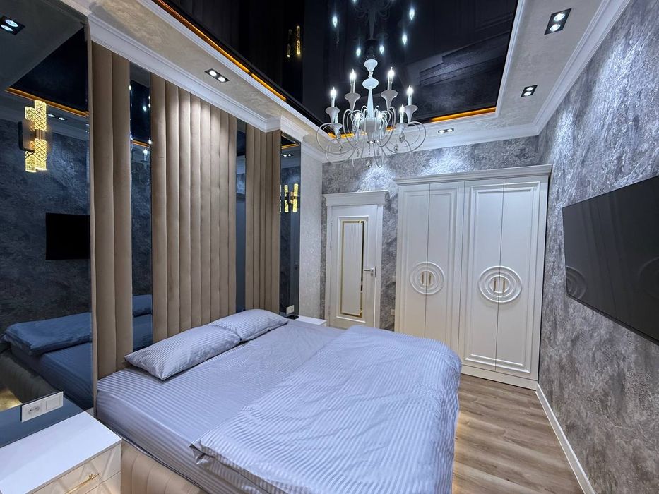 Сдаётся по суточная Premium Lux 2х ком studio на против Корзинка!!!