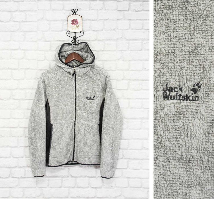 Jack Wolfskin Дамско поларено яке с качулка размер L