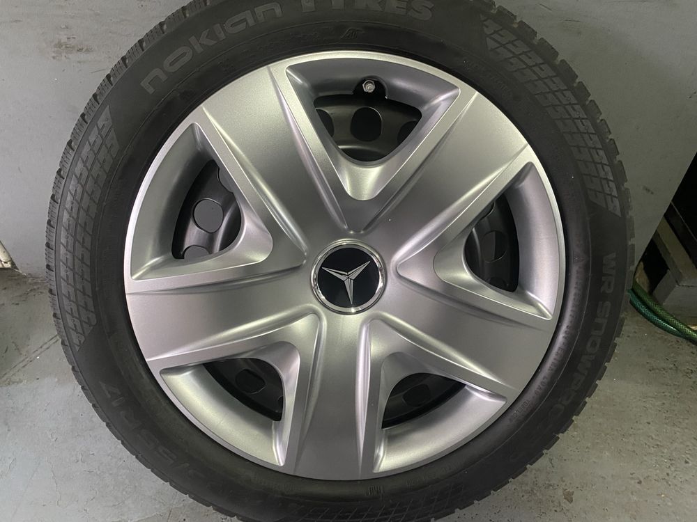 Roti iarna 17 Mercedes A/B/C CLA jante NOI anv Nokian 205/55R17