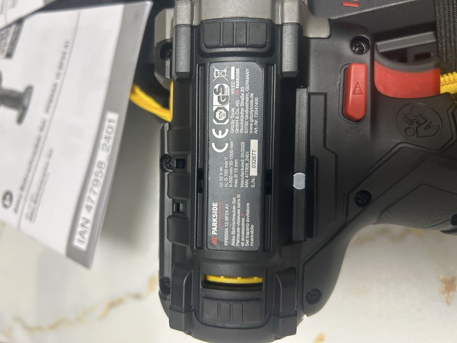 Masina de infiletat  Parkside performance 80NM model germania