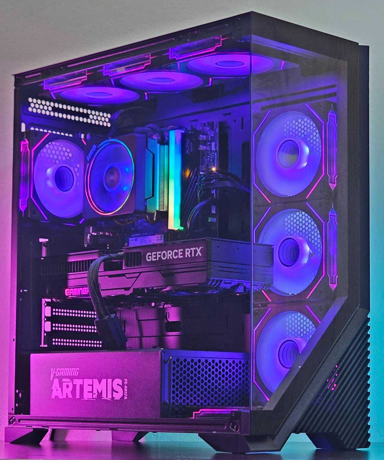 RTX 5070/Ryzen 7-7700/RAM 32GB/SSD 1TB/Чисто Нов+Гранция!