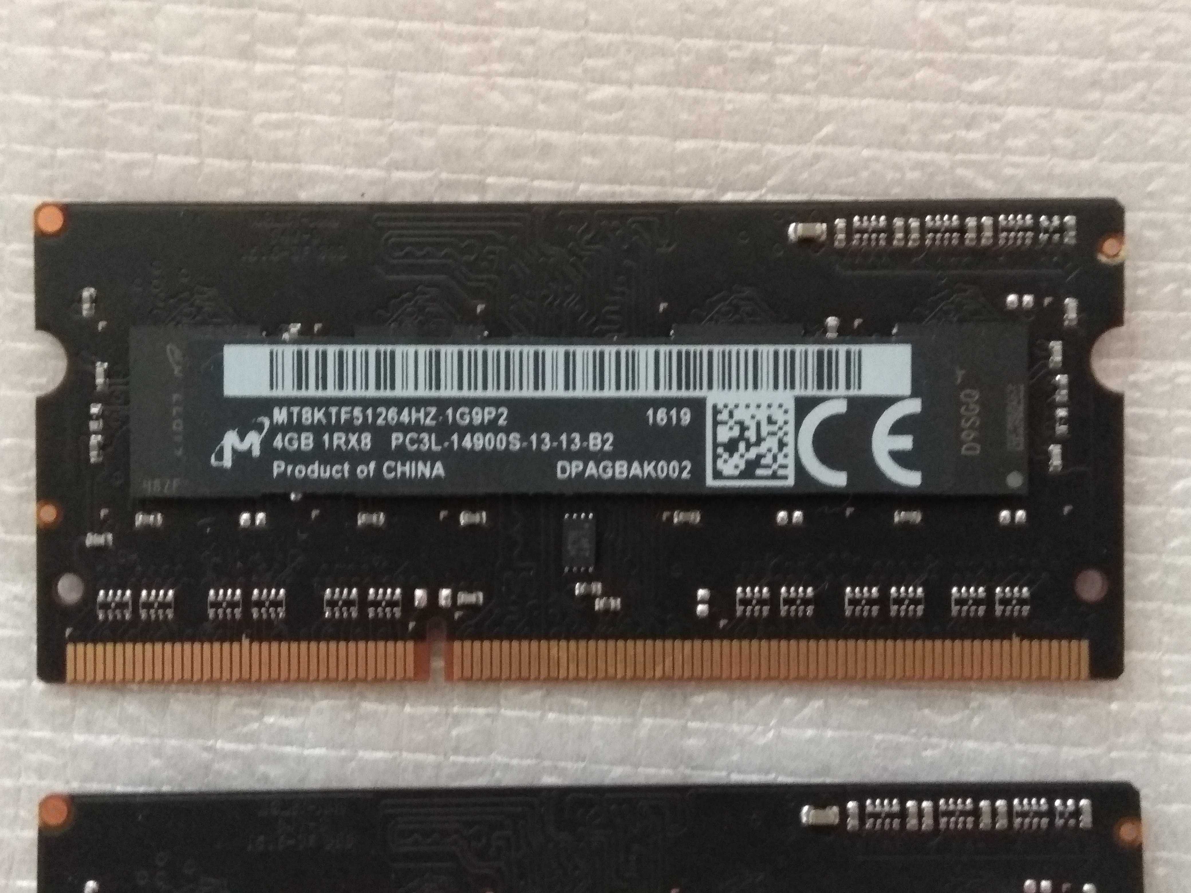 Продам ОЗУ MT 4GB 1Rx8 DDR3  (14900).