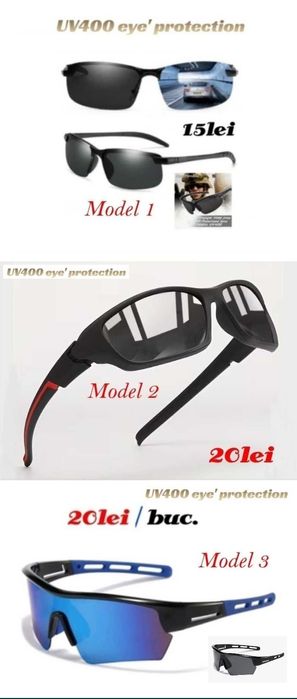 Ochelari soare / citit / tehnic.Geanta mtb.Ceas smart