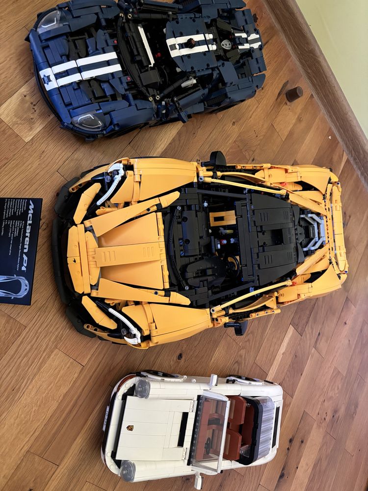 Lego Technic Mclaren P1 Bugatti Chiron Ford GT