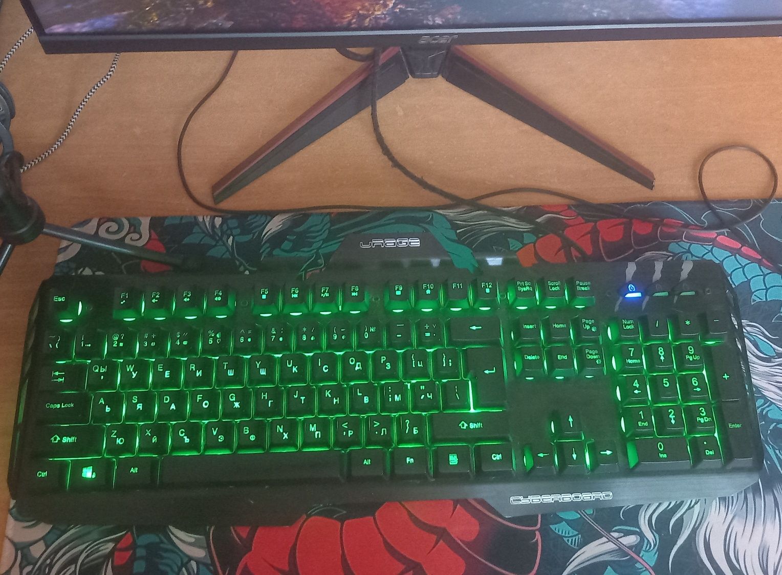 Гейминг клавиатура Urage cyberboard