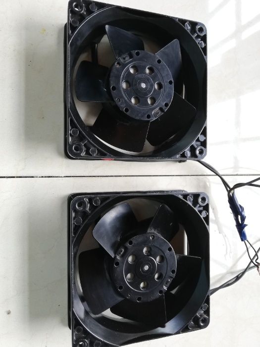 Ventilator axial 230 V/AC, 160 m³/h, 119 x 119 x 38 mm ebmpapst 4650N