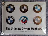 Метална, релефна табела BMW since 1916