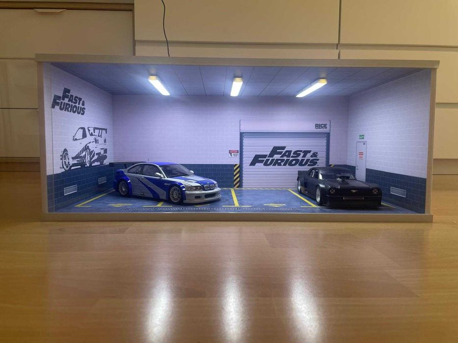 Vand diorama 1:18 parcare Fast and Furious