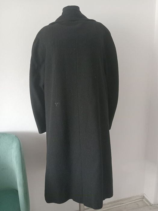 Palton din lână cu interior blana naturala