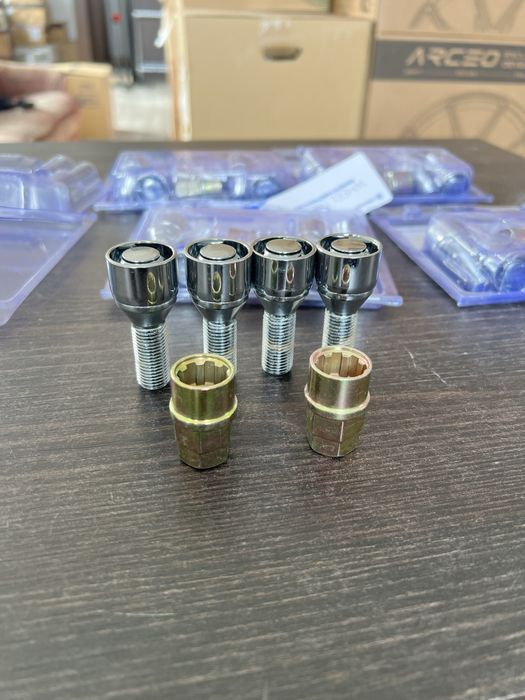 Set prezoane Antifurt conice pentru Mercedes, Audi, Volkswagen Seat