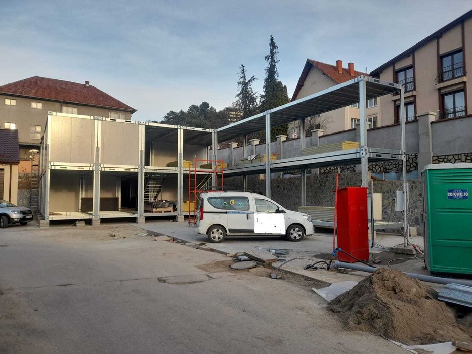 Structuri metalice kit container 6000x2430 si 6000x 3000 PRODUCATOR