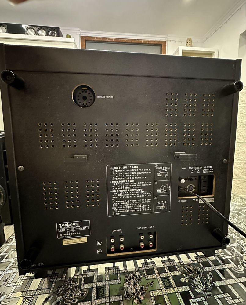 Technics RS1506 pachet complet capac/naburi/Role/Demagnetizator/DBX