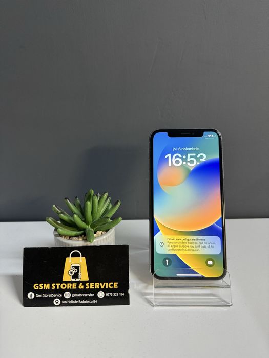 Iphone X 64Gb Silver Garantie Gsm Store&Service
