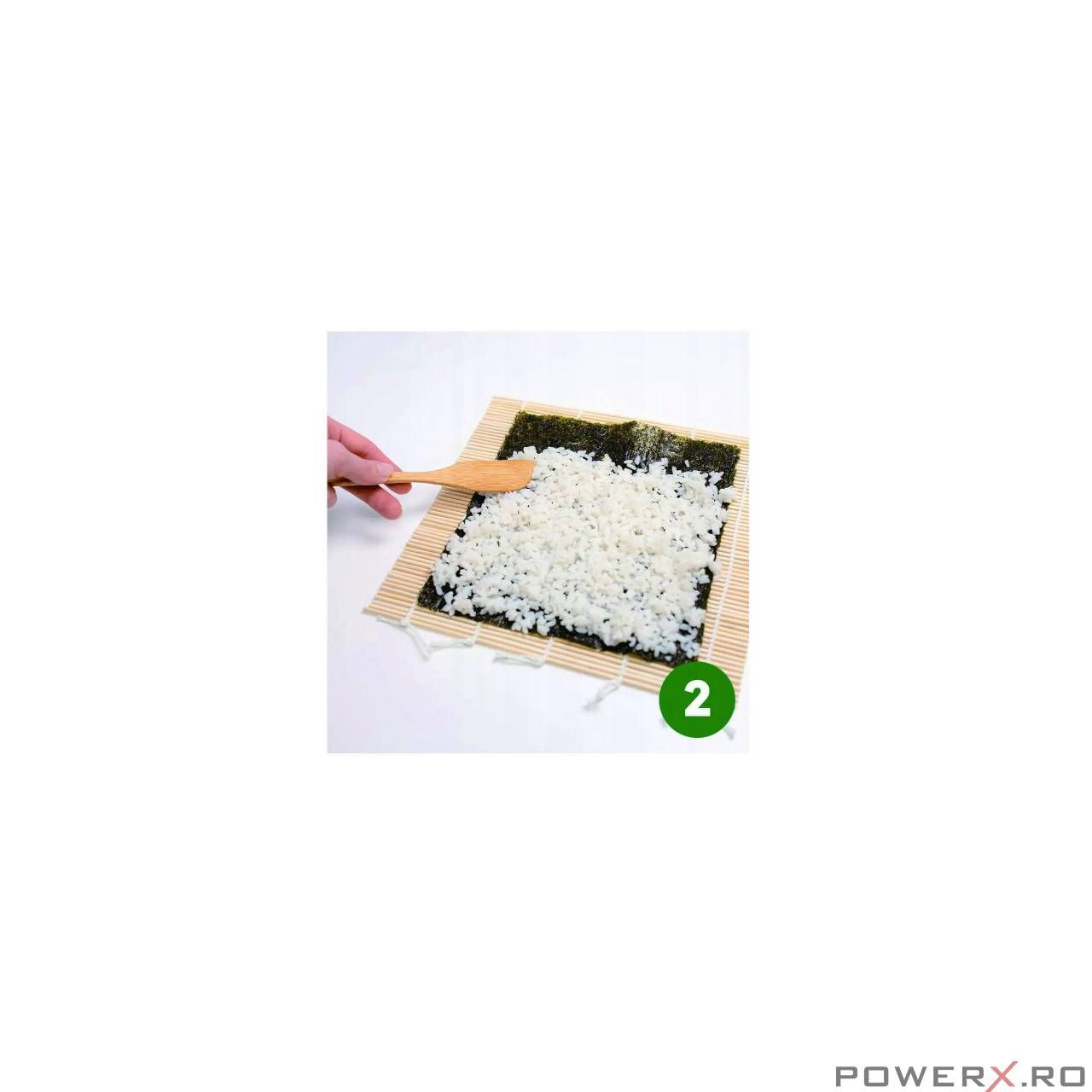 Set pentru preparat sushi, din bambus, 11 elemente, Kinghoff