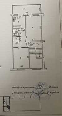 Квартира Юнусабад 13; 2/2/4