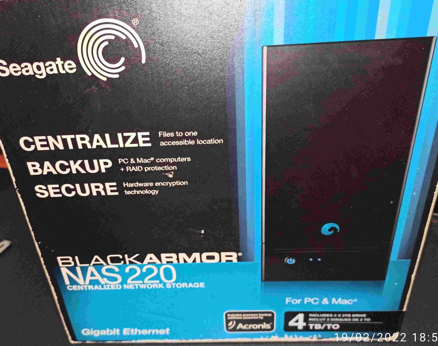 Seagate Black Armor NAS 220, 4TB