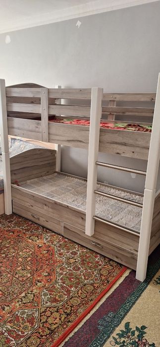 Детская кровать двухяростная