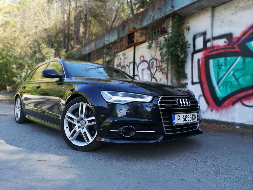 Audi A6 4G 3хSline 3.0tdi Facelift 218hp 2015 след основен ремонт