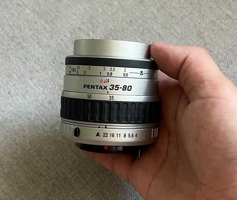 Obiectiv SMC Pentax FA 35 80mm f4 5 6 KAF AF pentru DSLR si film pt FF