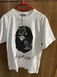 Tricou Bape alb M (essentials,nike,jordan)