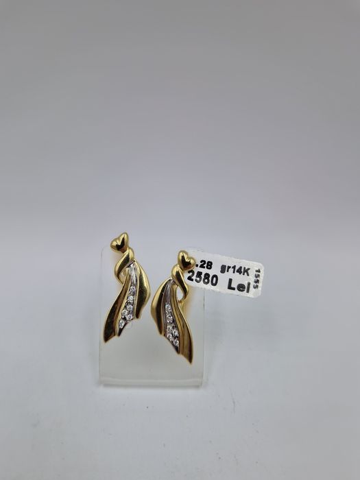 Cercei Aur 14k Greutate 6.28gr #47455