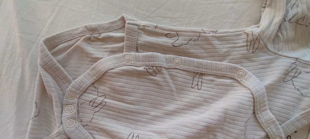 Бебешки бодита от печки, органичен памук