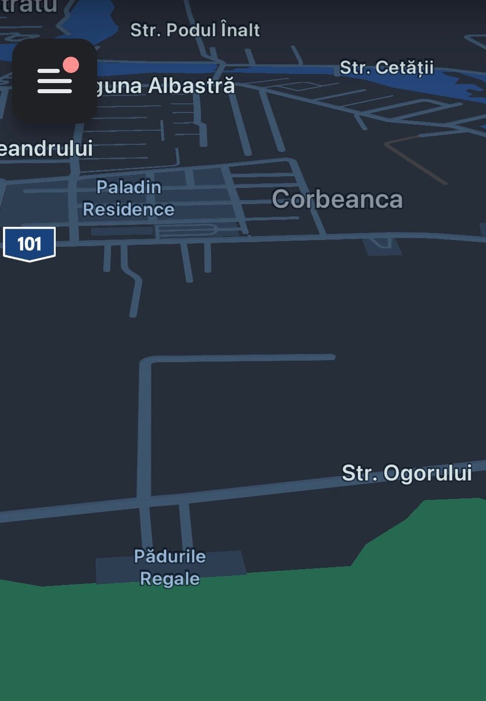 Teren corbeanca 5000mp