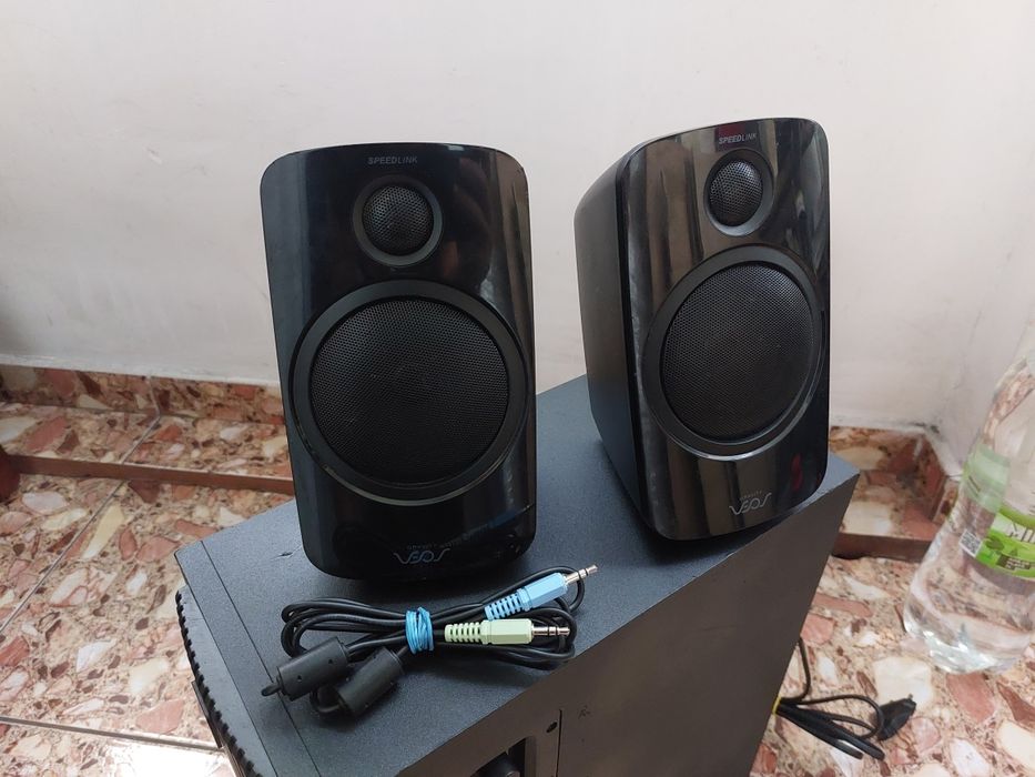 Sistem boxe 2.1 SpeedLink 50w, subwoofer activ