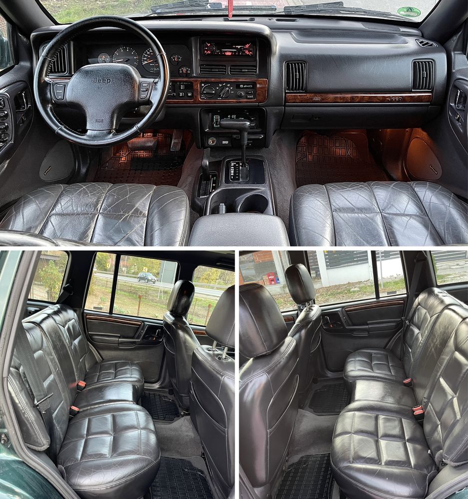 Jeep Grand Cherokee 5.2 i V8 Limited 1997 4x4 GPL/Climă !Recent adus !