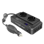 Invertor de Tensiune de la Priza Auto la Priza EU, Putere 400W