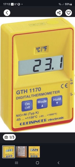 Termometru digital Greisinger