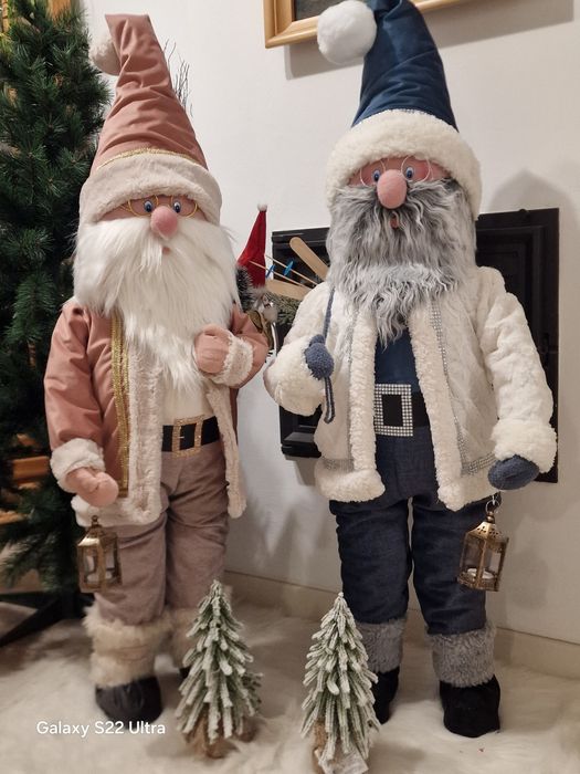 Moși de crăciun inalti 120cm