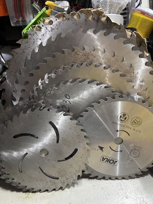 Pânze pentru circular fără vidia