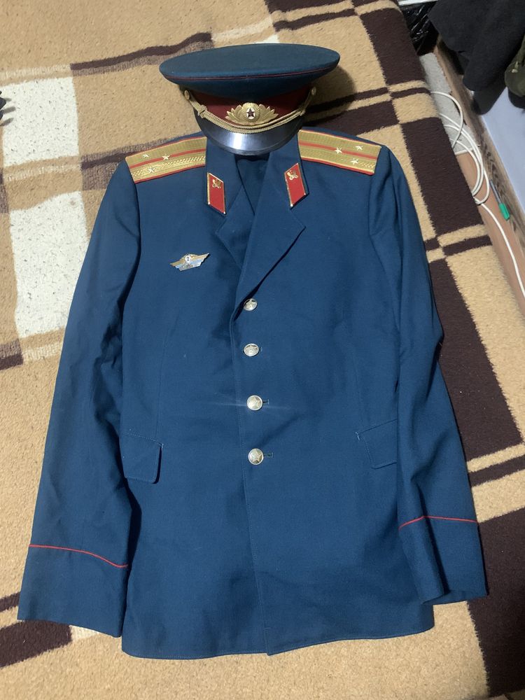 Uniforma sovietica de ofiter de parada post ww2 grad locotenent major