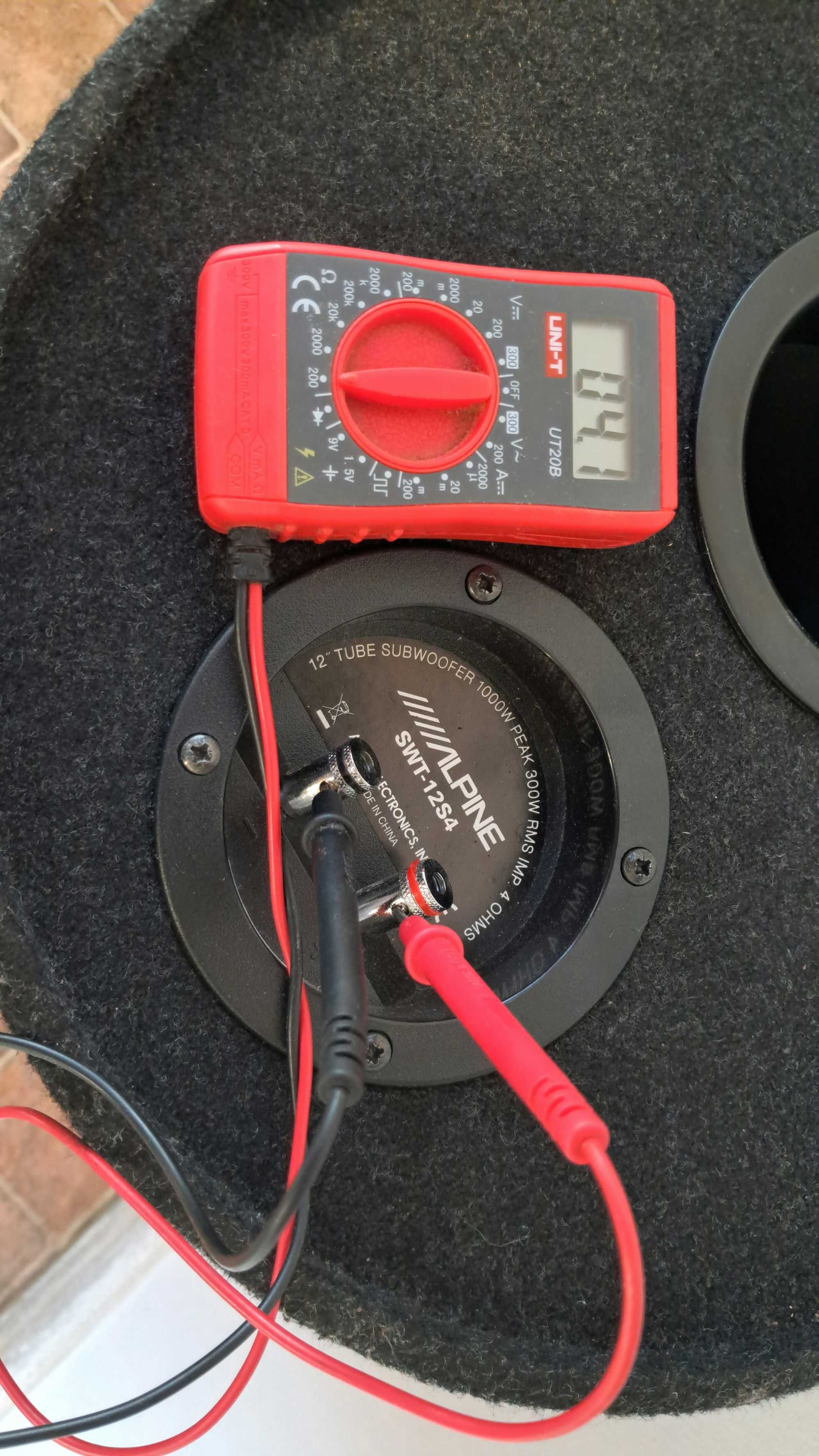 Subwoofer Auto Alpine SWT-12S4