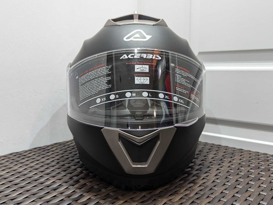 Casca moto Acerbis, marime S - flip-up, ochelari de soare